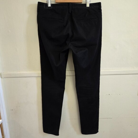 Rag & Bone Black Standard Issue Skinny Chino Pants - Picture 4 of 9